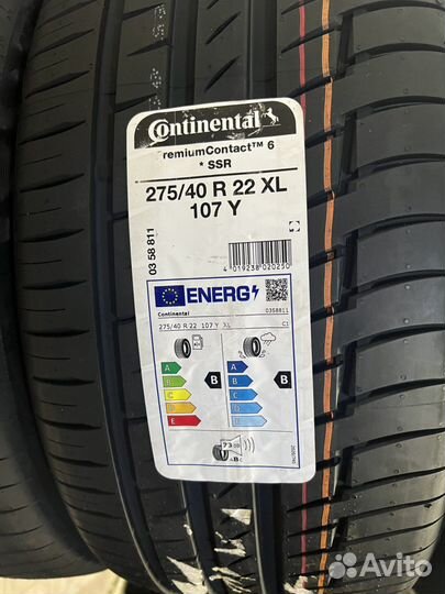 Continental PremiumContact 6 315/35 R22 и 275/40 R22 107Y