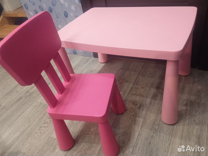 Стол и стул, игрушки икеа