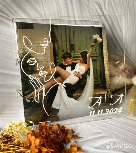 Книга пожеланий на свадьбу / Любой макет