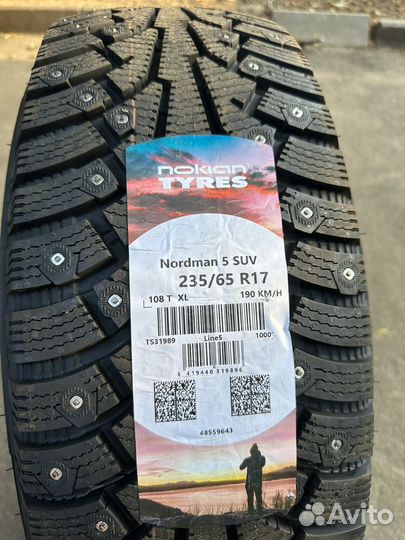 Nokian Tyres Nordman 5 SUV 235/65 R17 108T