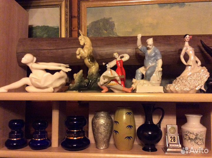 Фарфоровые статуэтки СССР