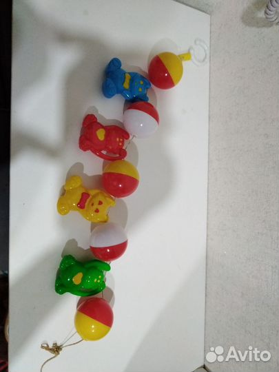 Игрушка комфортер и подвески для малышей