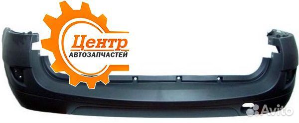 Бампер задний Renault Logan с 2006