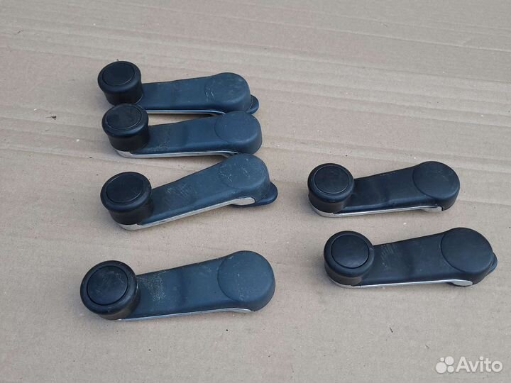 Ручка стеклоподъемника Хром Audi 80 90 100 B3 B4