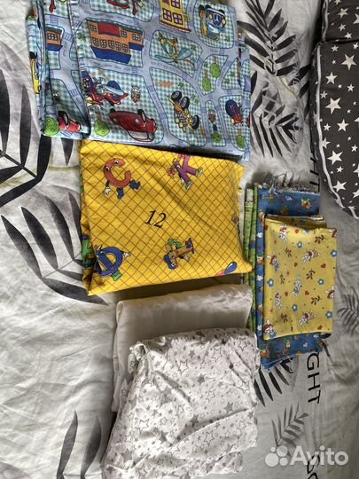 Постельное белье в детскую кроватку