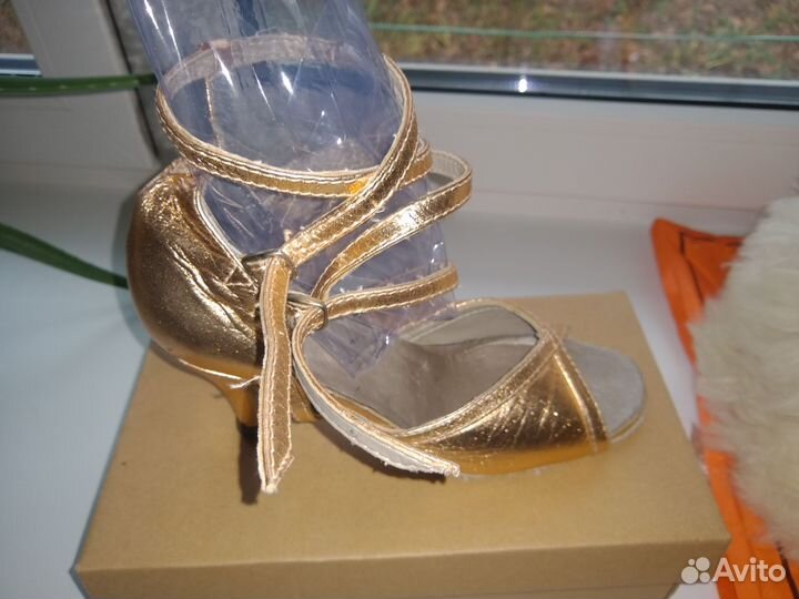 Туфли для бальных танцев кожаные новые 36 размер