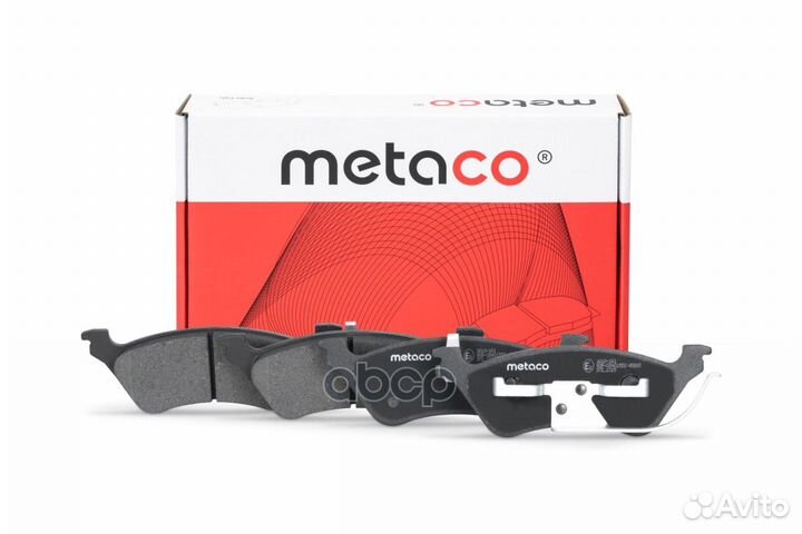 Колодки тормозные дисковые 3010-161 metaco