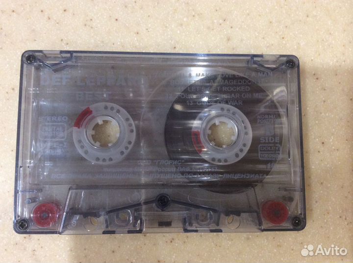 DEF leppard best кассета