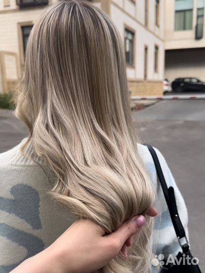 Сложное окрашивание волос air тач колорист