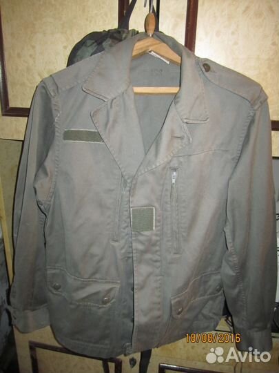 Китель F1 армии Франции, олива, б/у