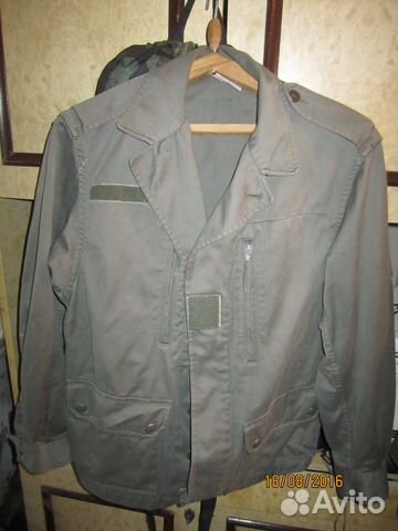 Китель F1 армии Франции, олива, б/у