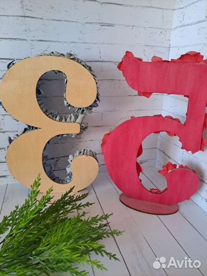 Цифра 3 5 35 decor