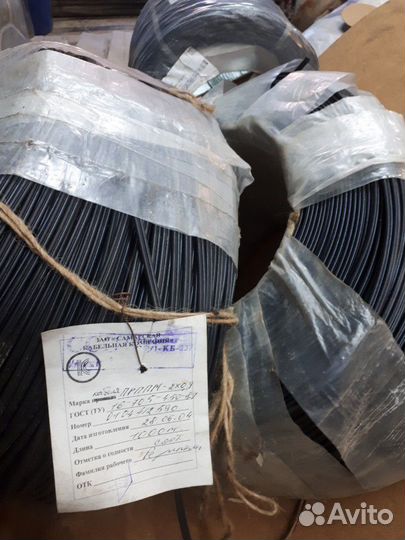 Провод телефонный медный,две жили,бухта 1 км.,в на