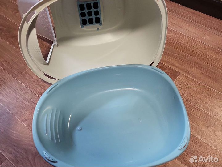 Закрытый лоток для кошек большой