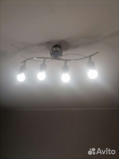 Люстра без плафонов