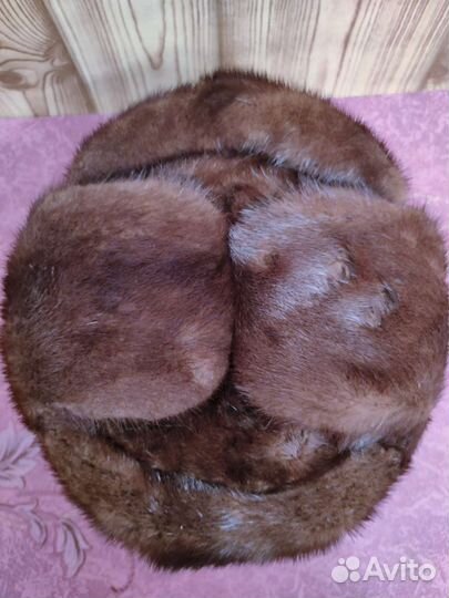 Шапка Мужская,Норка ссср/Русский Мех/р.58