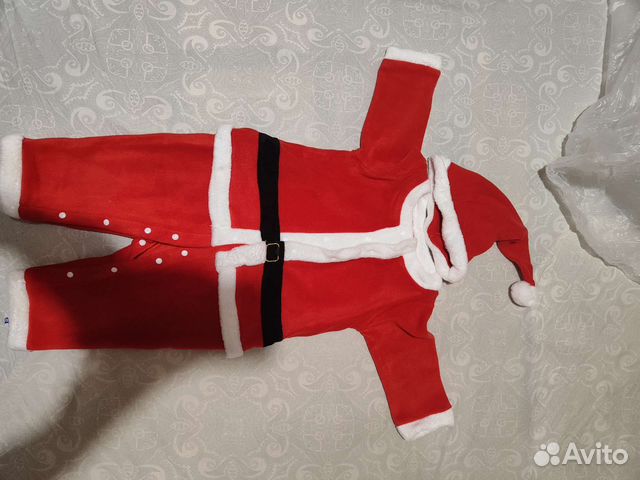 Костюм деда мороза детский