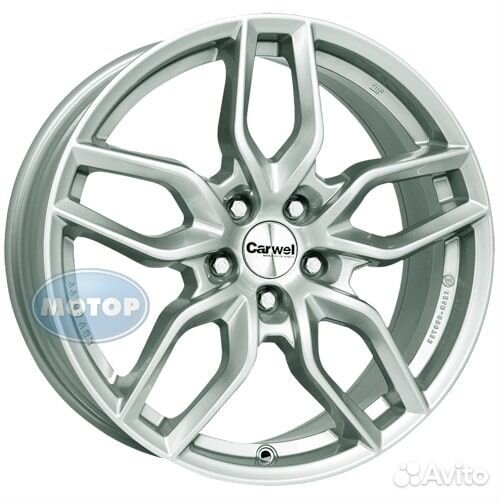 Диски литые R16 Carwel Эпсилон 117 6.5 5/114.3 D66