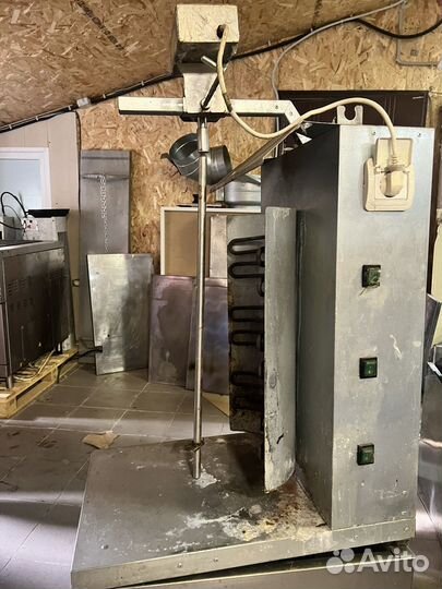 Гриль для шаурмы электрический