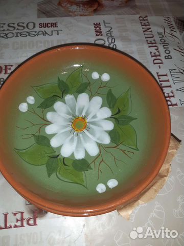 Глиняные тарелки керамика