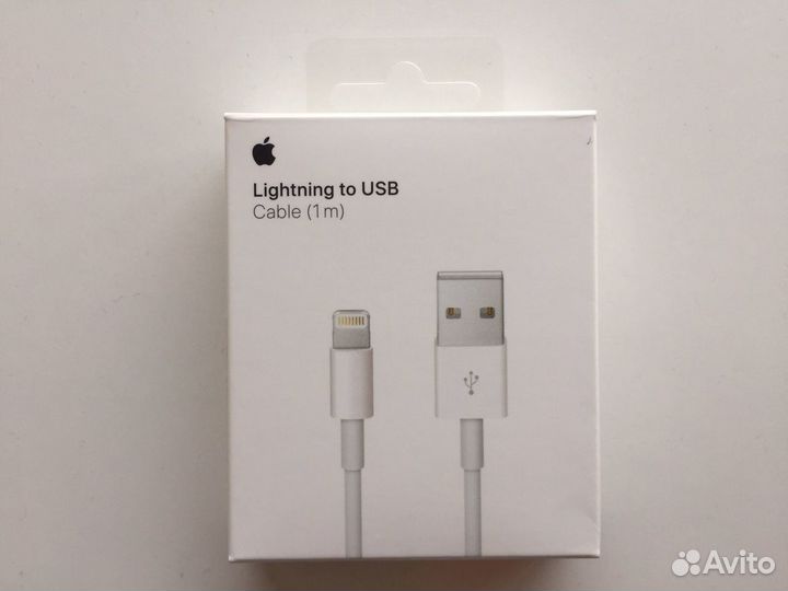 Коробка от USB кабеля Apple