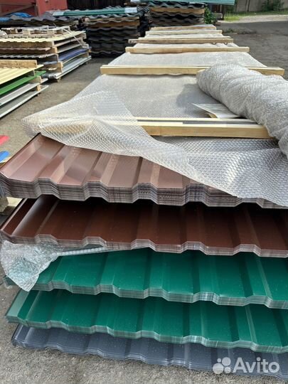 Профлист профнастил цинк/цветной