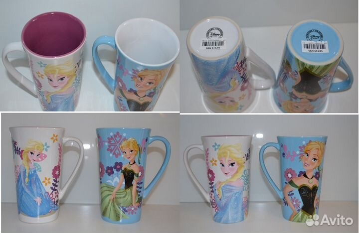 Холодное сердце Анна Эльза кружки США DisneyStore