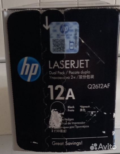 Картридж оригинальный