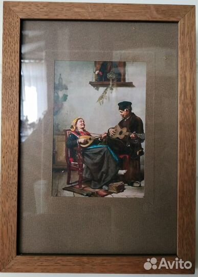 Декоративное панно Дуэт музыкантов