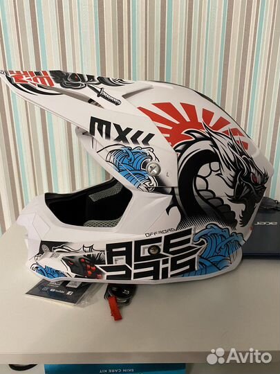 Мотошлем кроссовый Acerbis новый