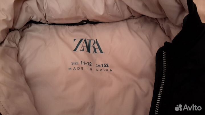 Пальто для девочки zara