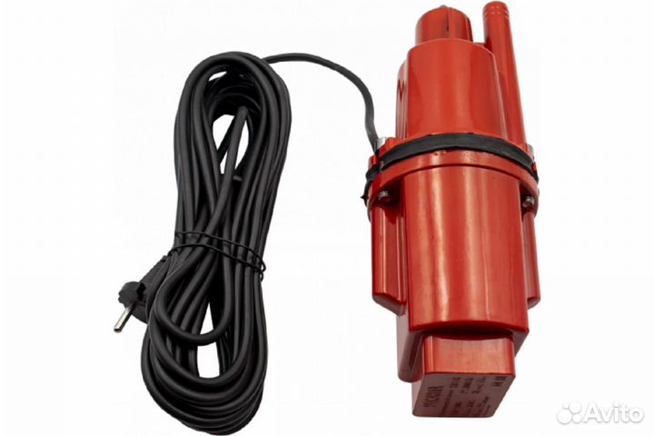 Вибрационный насос 15м верхний забор воды