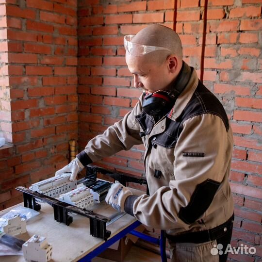 Электрик Штробление, монтаж проводки Краснодар