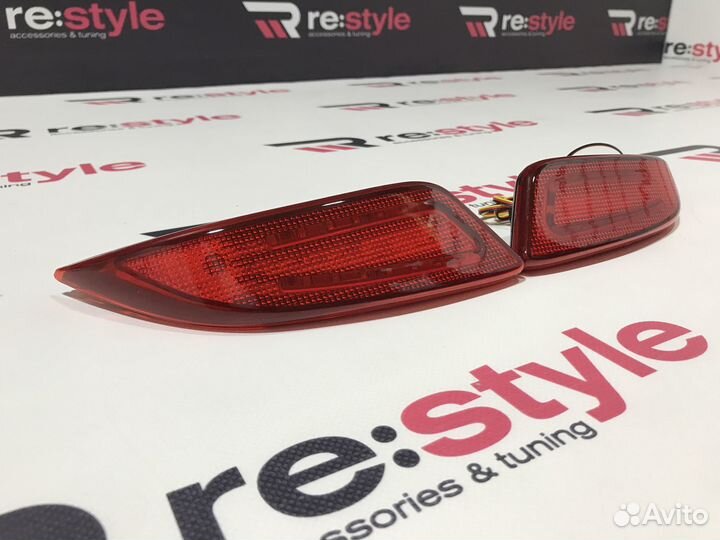 Катафоты Toyota Corolla Fielder 161 с 2015 Красные