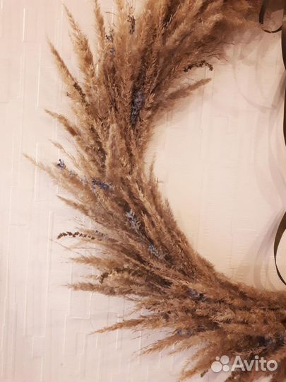 Венки из сухоцветов