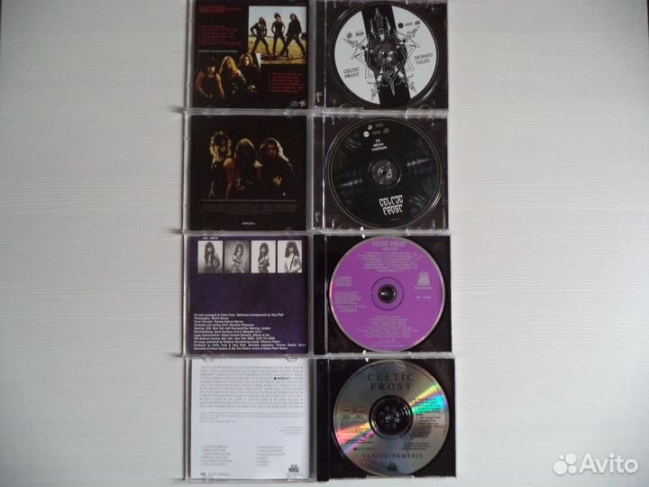 Antrax, Nuclear Assault, Celtic Frost на CD