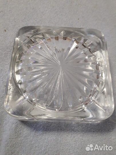 Пепельница СССР.Хрусталь
