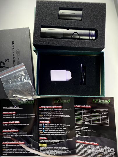 Новая беспроводная тату машинка