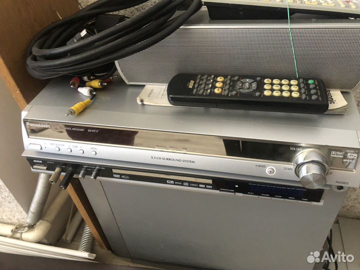 Домашний кинотеатр 5.1 panasonic + DVD плеер