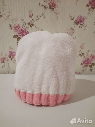 Шапка теплая для девочки