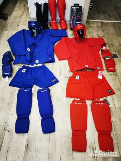 Новая Куртка самбо шлем боевое шорты перчатки футы
