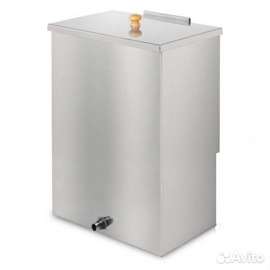 Бак нержавеющий навесной Везувий aisi 439 для печи