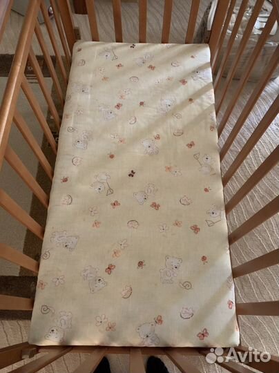 Детская кровать качалка