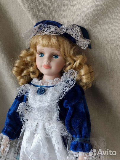 Кукла фарфор винтаж
