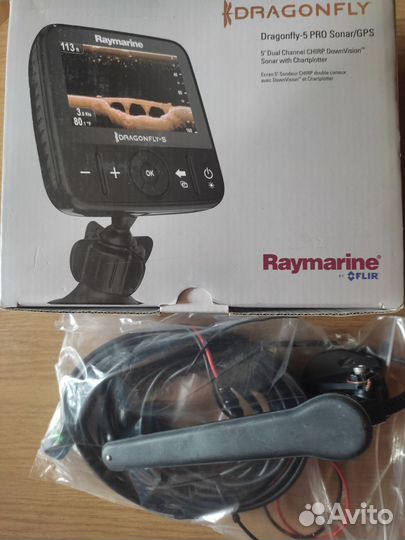 Эхолот Raymarine dragonfly 5 pro
