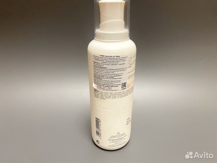 Крем avene XeraCalm A.D. Липидовосполняющий 400 мл