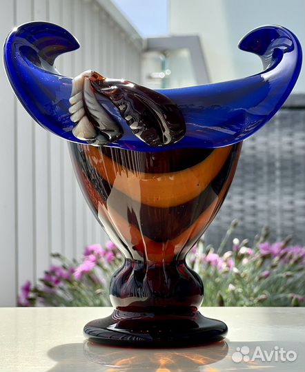 Цветное стекло Ваза