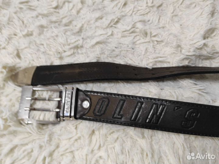 Мужской кожаный ремень