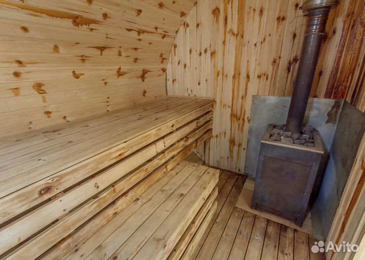 Баня бочка 3х5,5