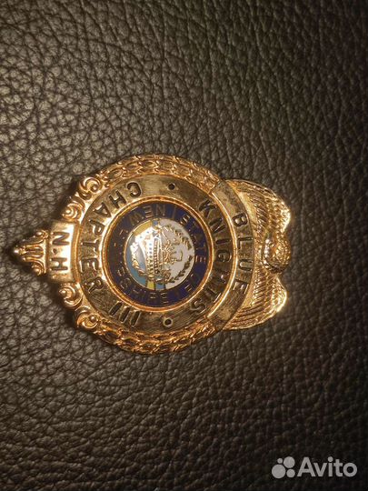 Знак полиции США Blue Knigts Союз Мотоциклистов